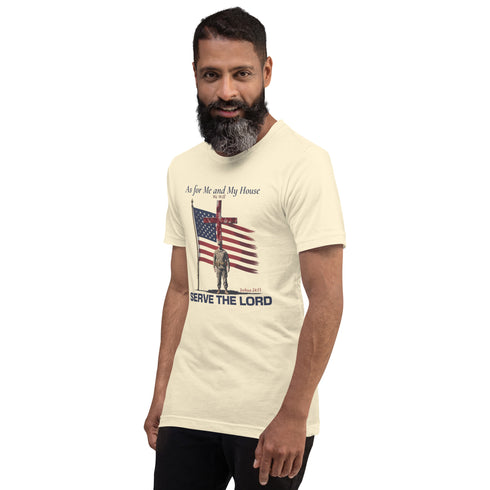 As For Me and My House Christian Bible Verse T-Shirt
